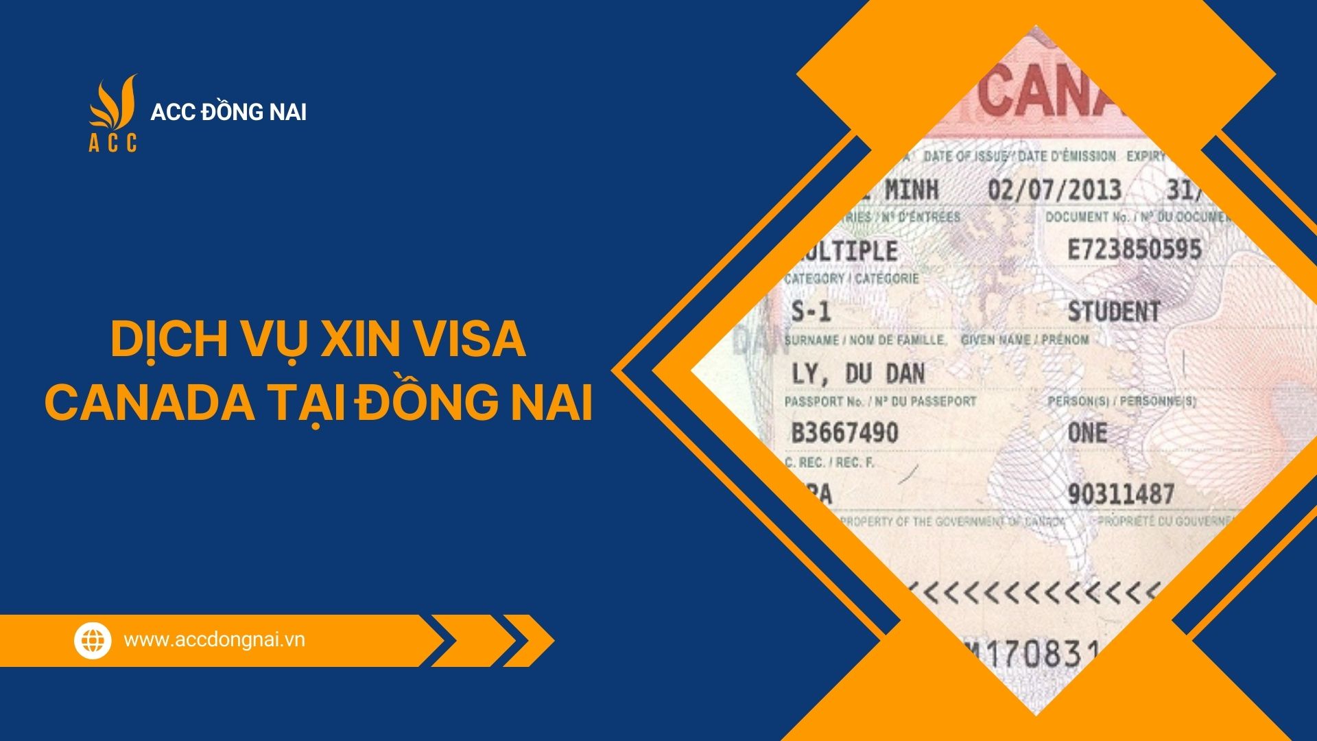 Dịch vụ xin visa Canada tại Đồng Nai