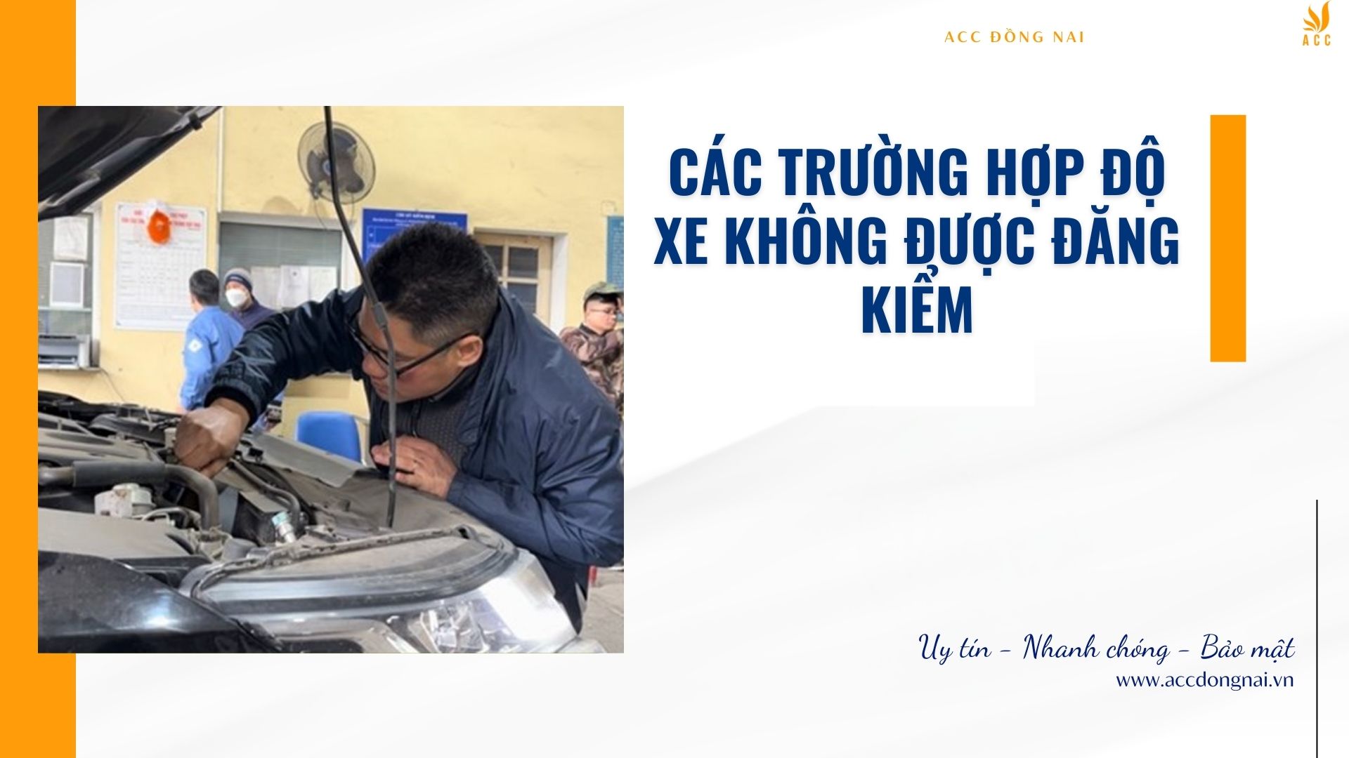 Các trường hợp độ xe không được đăng kiểm