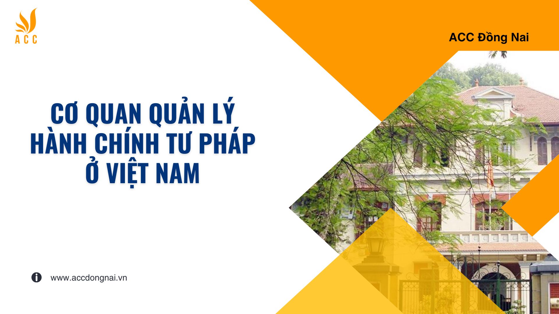 Cơ quan quản lý hành chính tư pháp ở Việt Nam