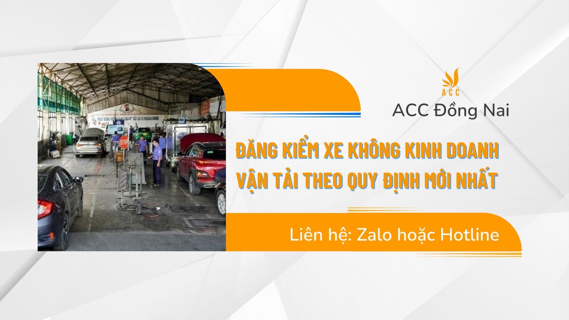 Đăng kiểm xe không kinh doanh vận tải theo quy định mới nhất