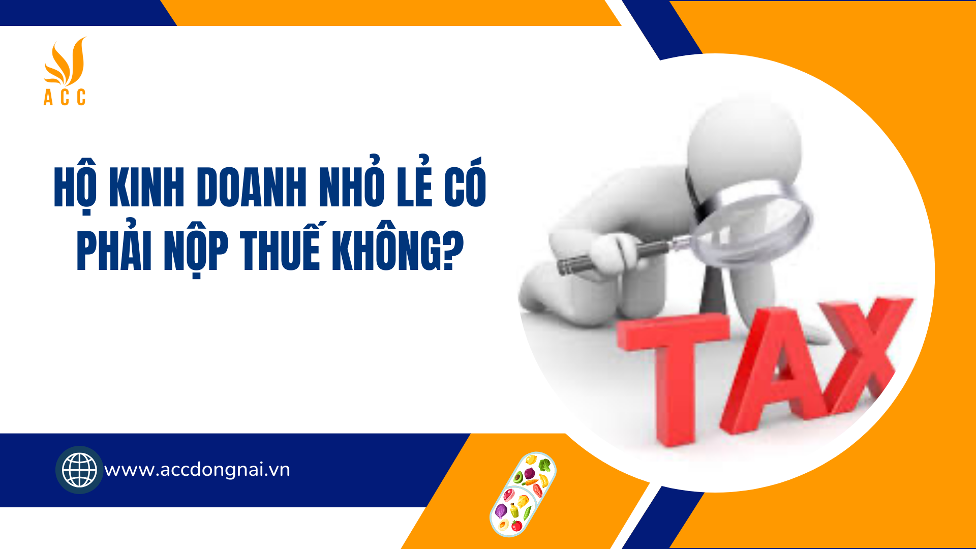 Hộ kinh doanh nhỏ lẻ có phải nộp thuế không?