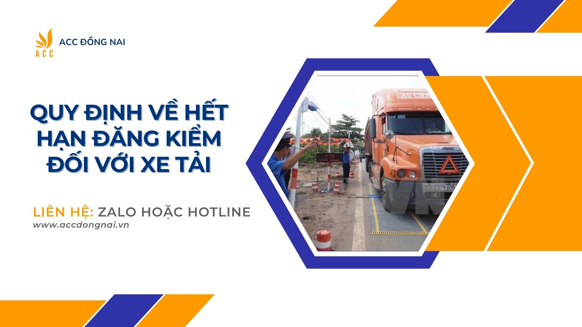 Quy định về hết hạn đăng kiểm đối với xe tải