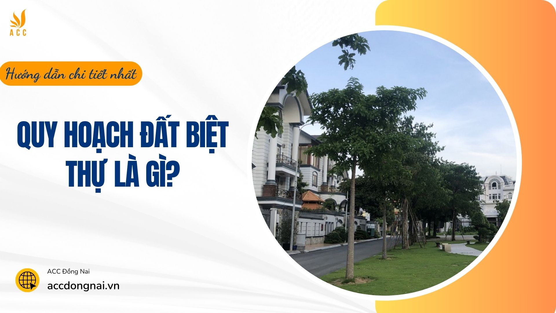 Quy hoạch đất biệt thự là gì