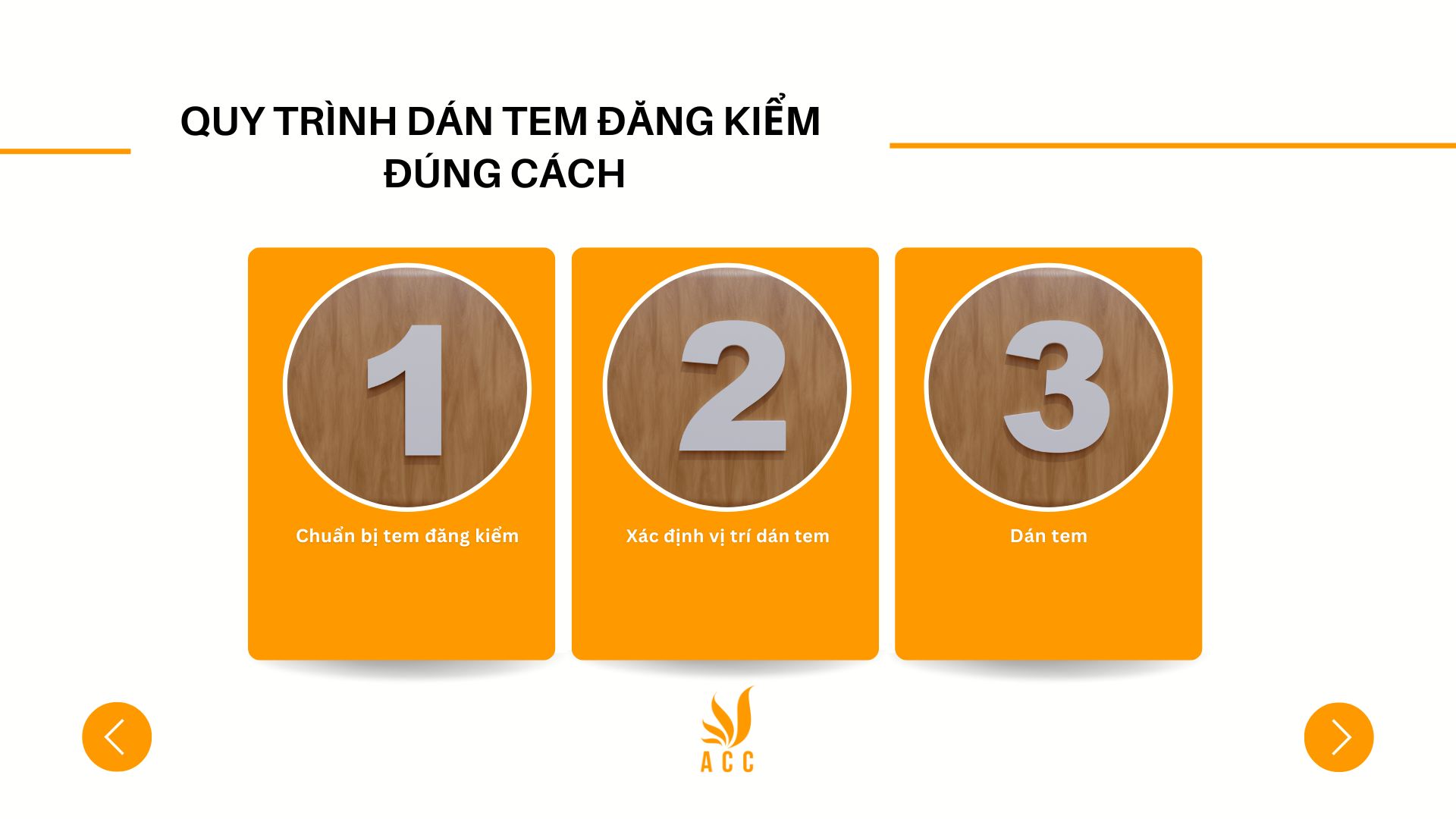 Quy trình dán tem đăng kiểm đúng cách