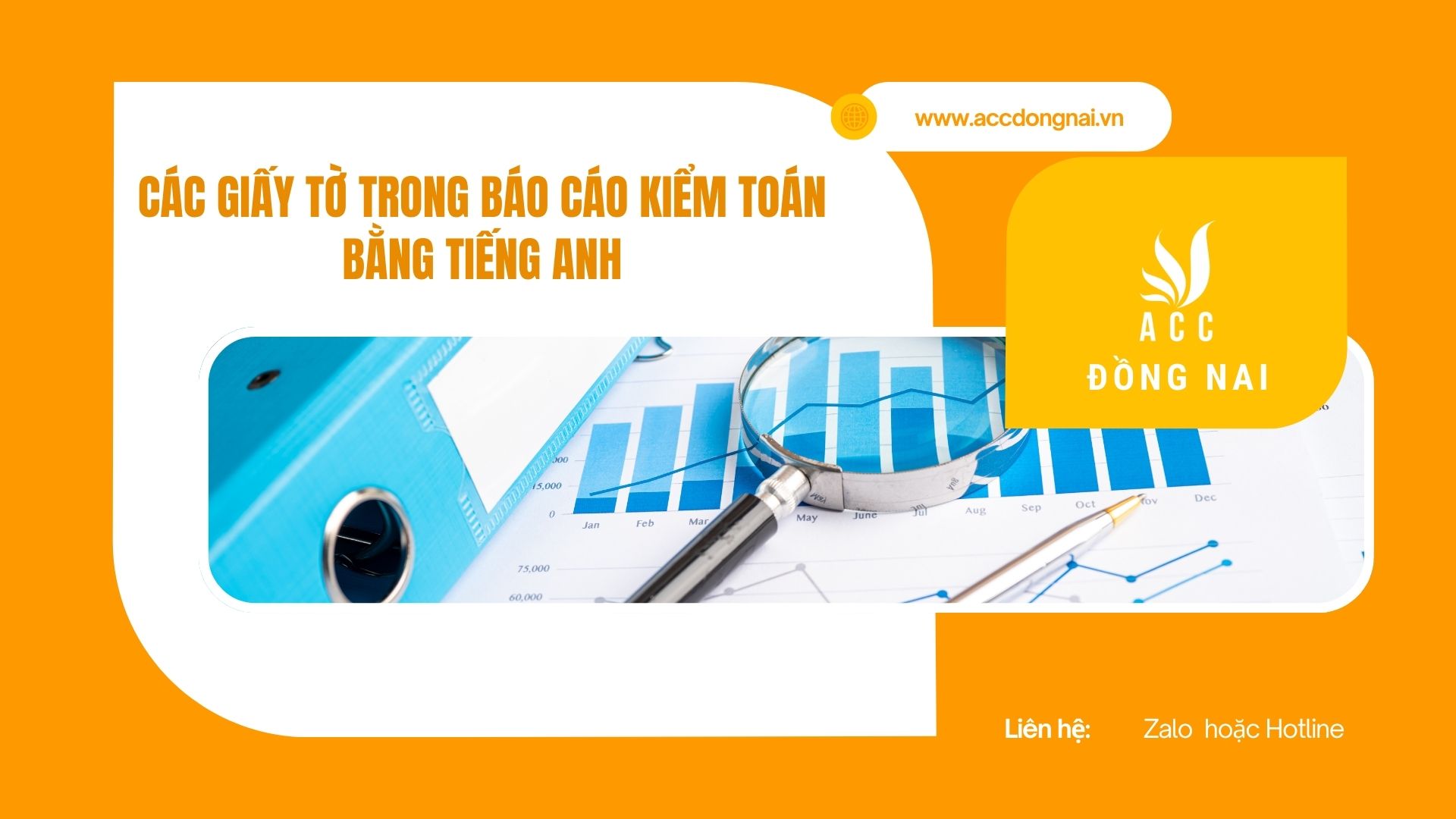 Các giấy tờ trong báo cáo kiểm toán bằng tiếng Anh