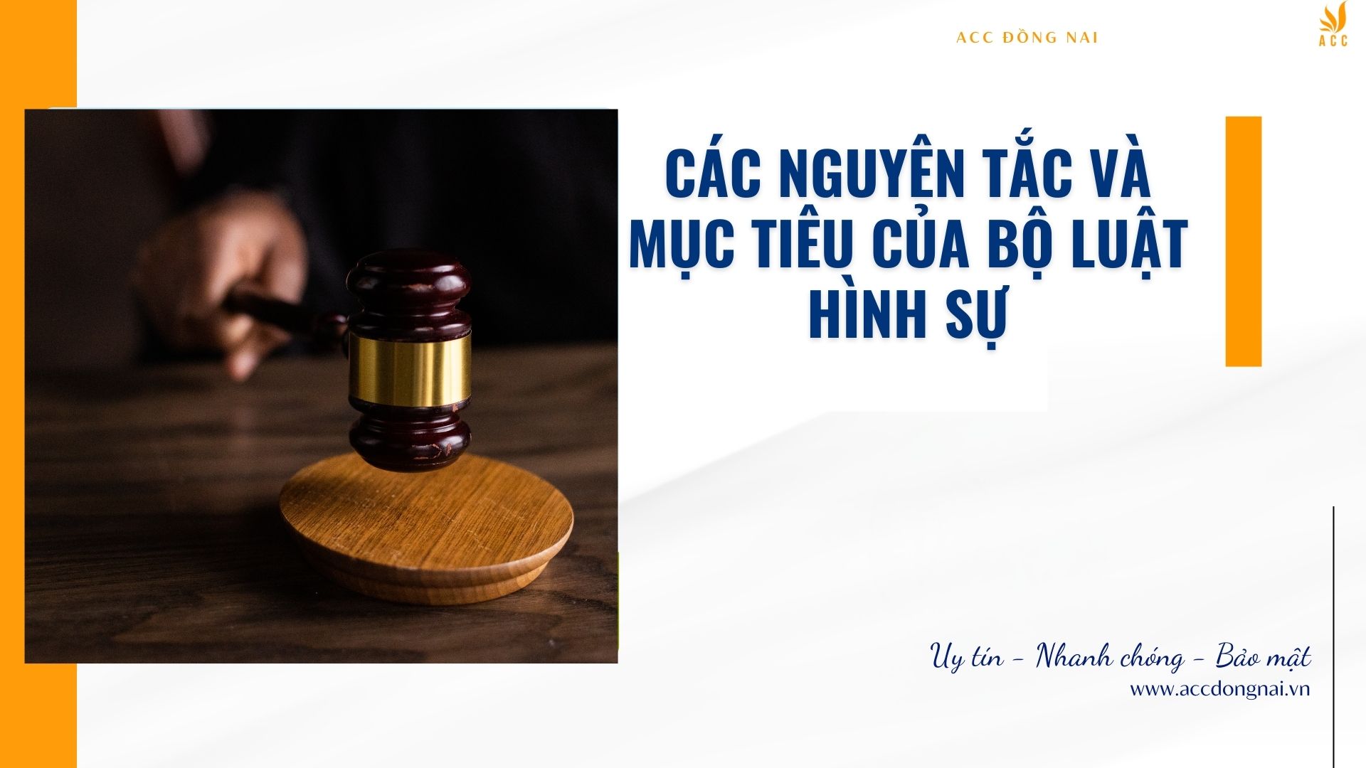 Các nguyên tắc và mục tiêu của bộ luật hình sự