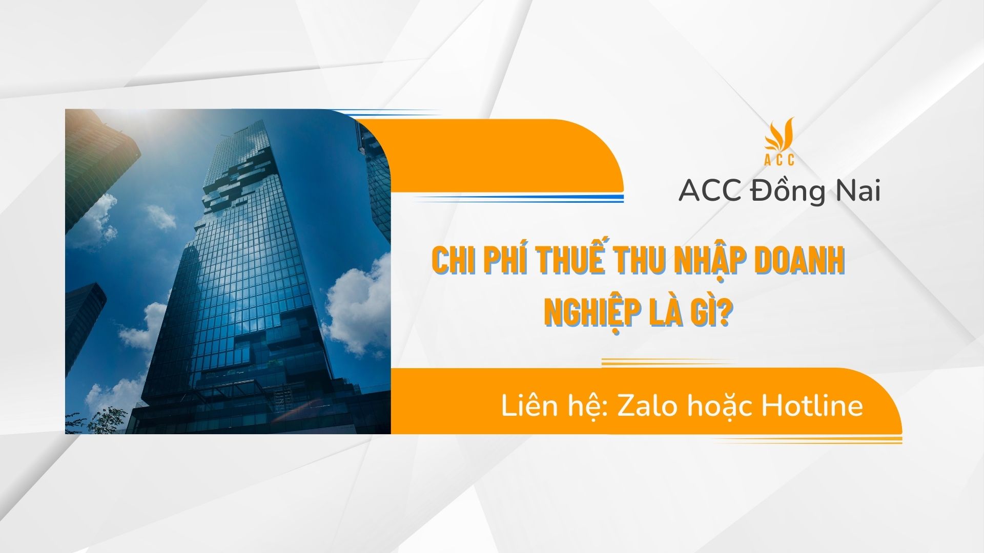 Chi phí thuế thu nhập doanh nghiệp là gì