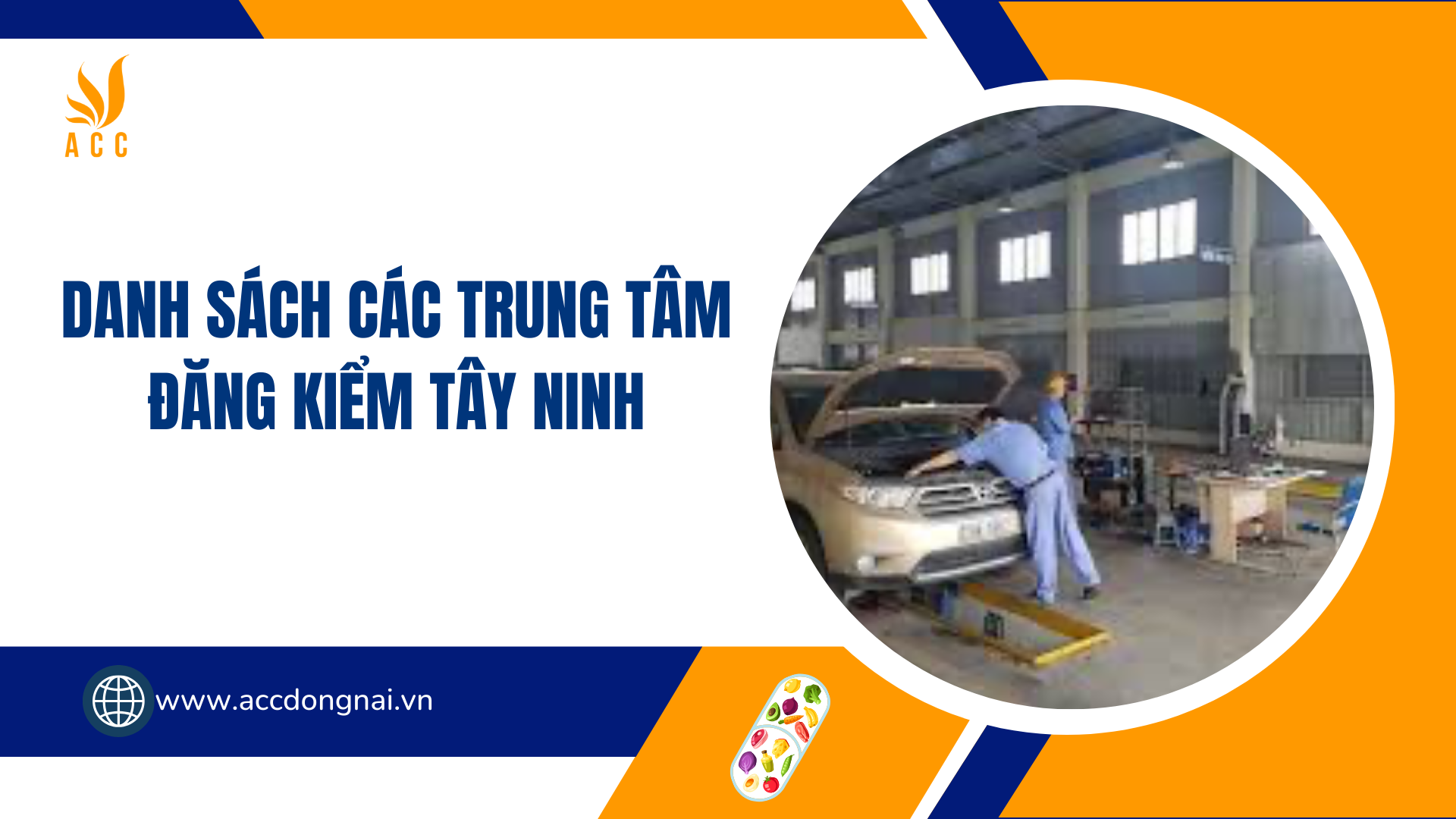 Danh sách các trung tâm đăng kiểm Tây Ninh