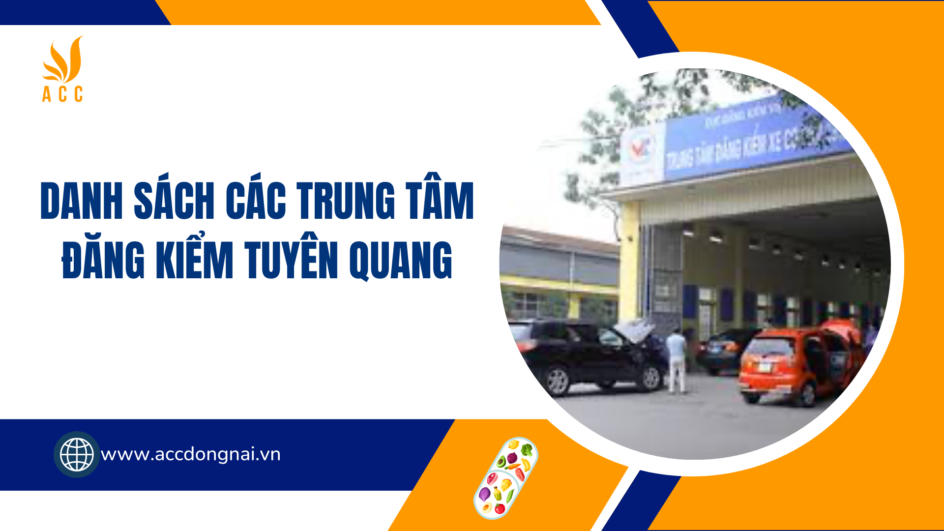 Danh sách các trung tâm đăng kiểm Tuyên Quang