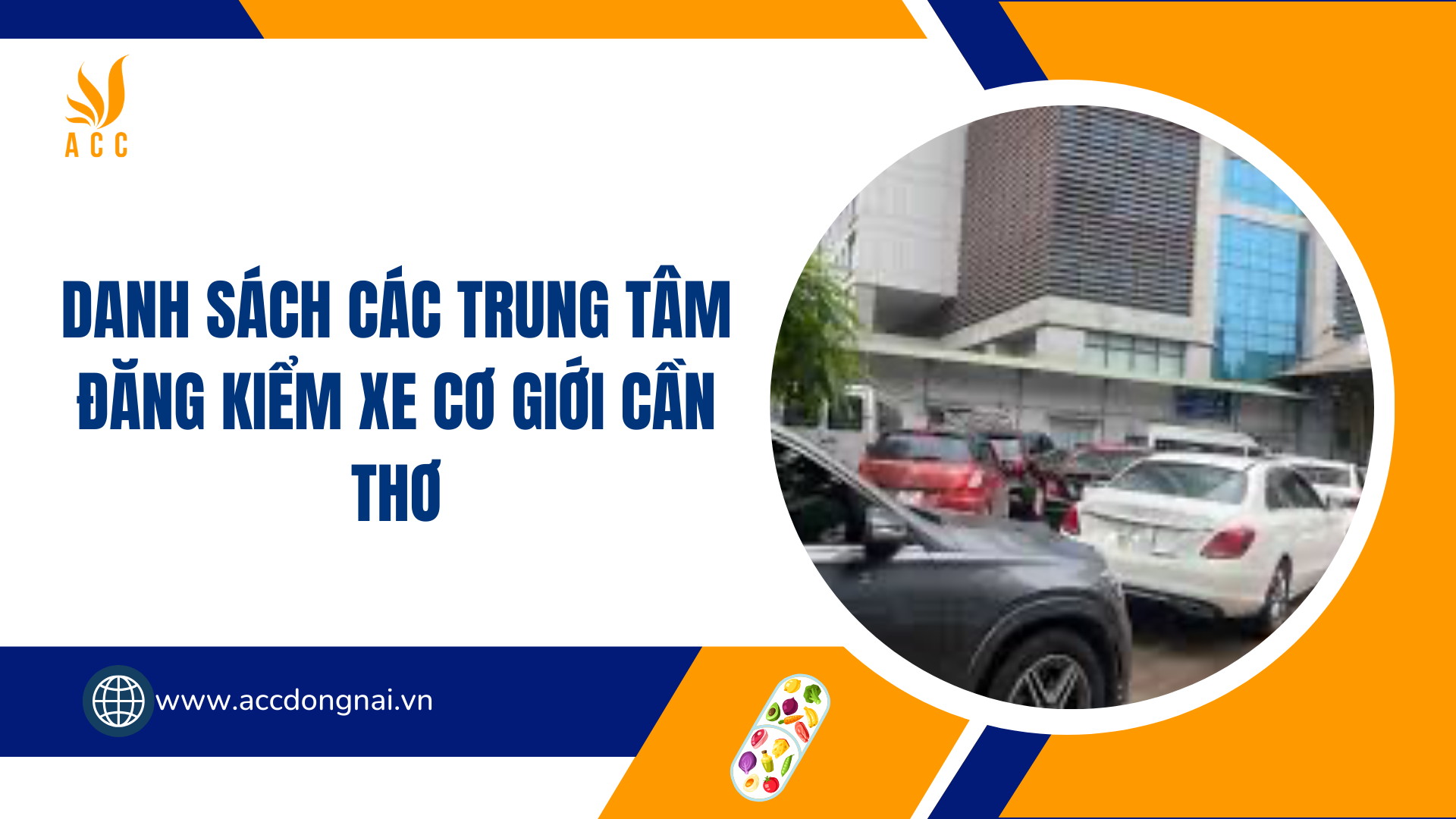 Danh sách các trung tâm đăng kiểm xe cơ giới Cần Thơ