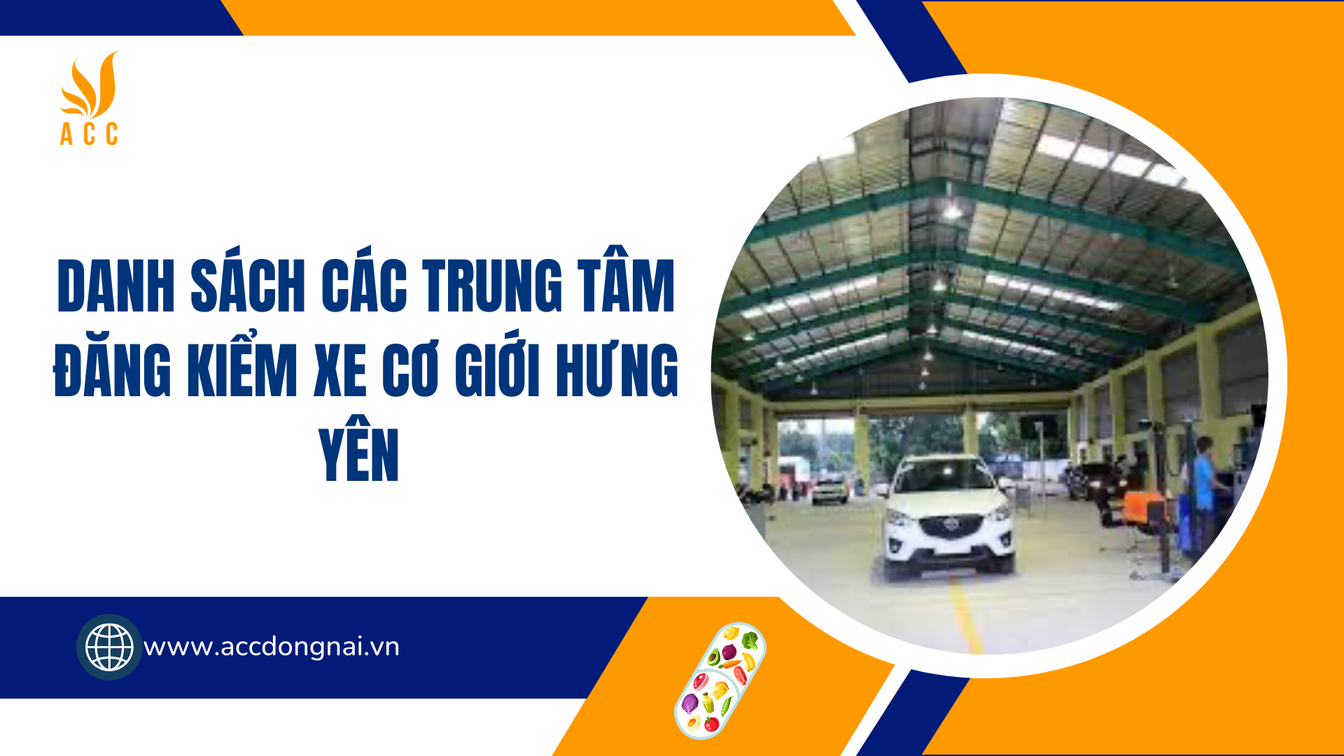 Danh sách các trung tâm đăng kiểm xe cơ giới Hưng Yên