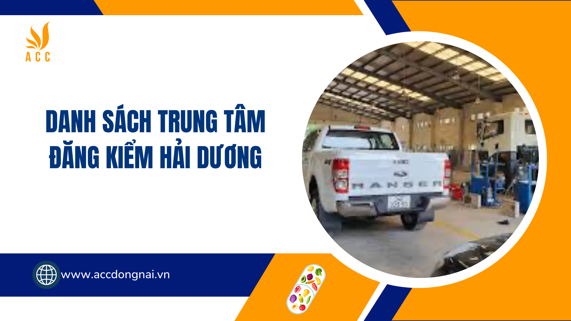 Danh sách trung tâm đăng kiểm Hải Dương