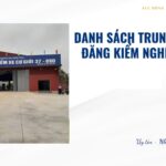 Danh sách trung tâm đăng kiểm Nghệ An