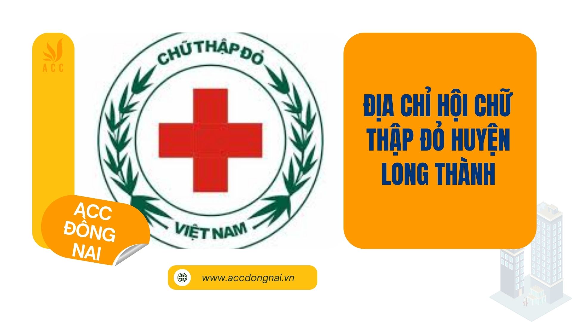 Địa chỉ hội chữ thập đỏ huyện Long Thành