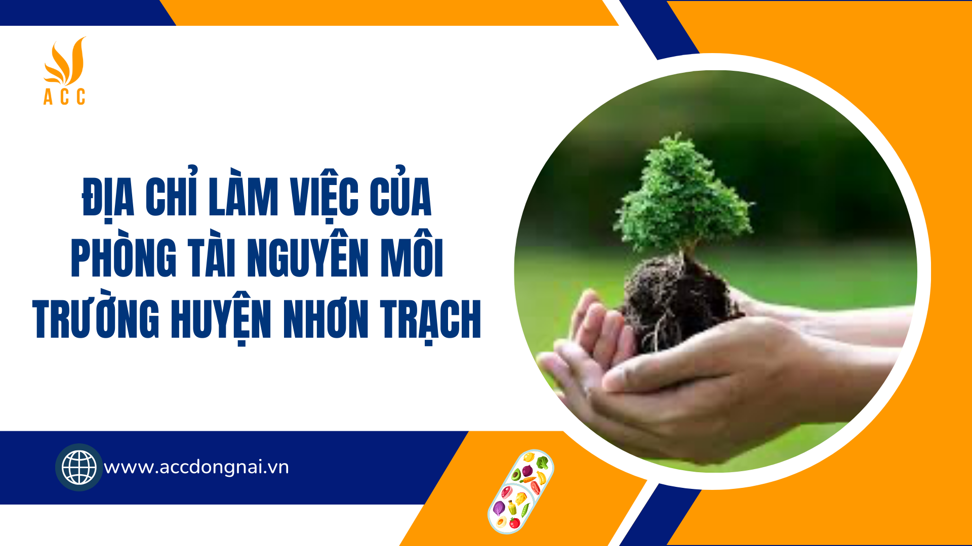 Địa chỉ làm việc của Phòng Tài Nguyên Môi Trường huyện Nhơn Trạch.