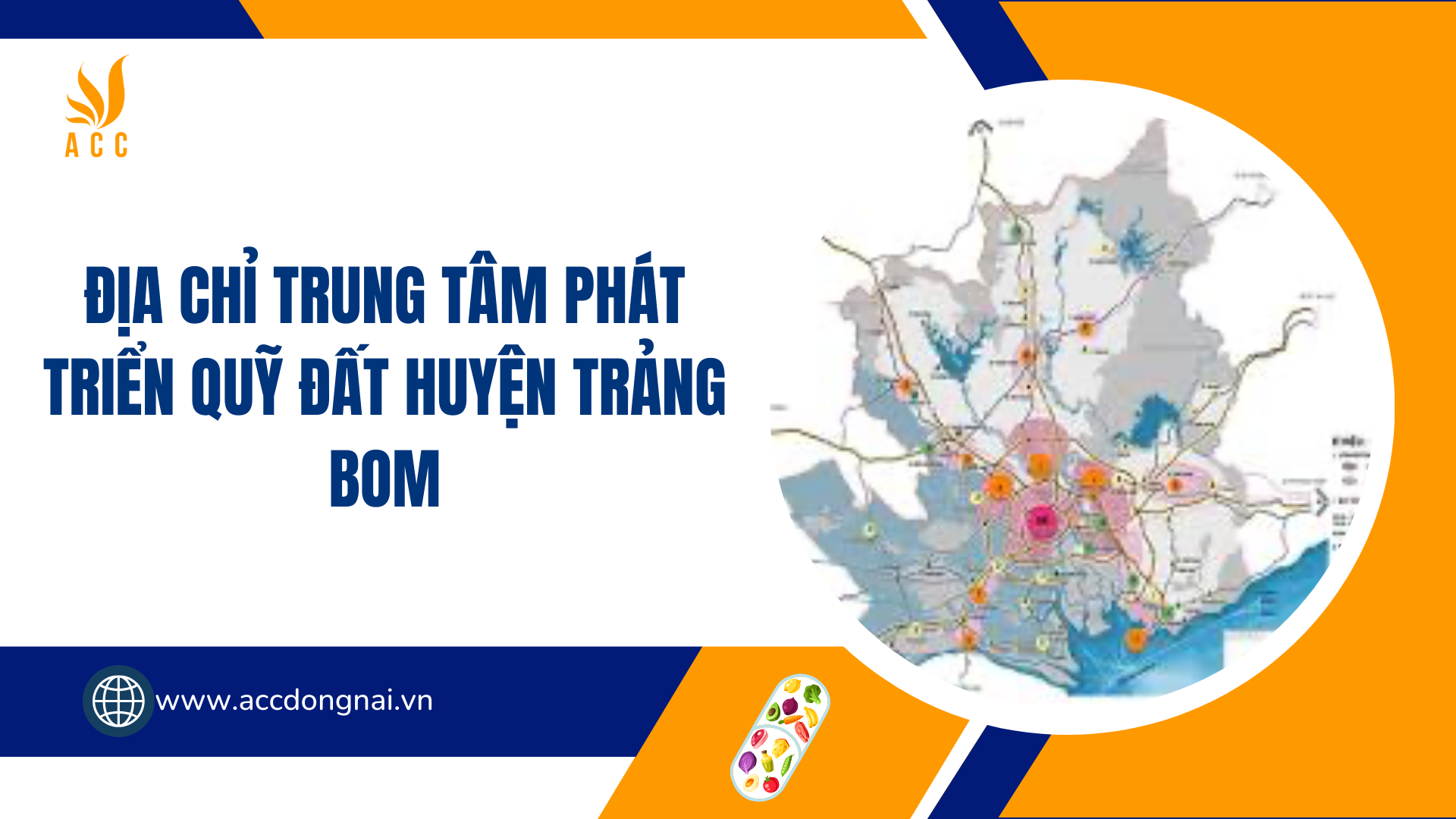 Địa chỉ trung tâm phát triển quỹ đất huyện Trảng Bom.