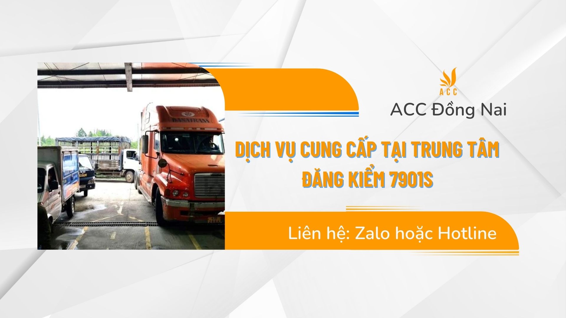 Dịch Vụ Cung Cấp Tại Trung Tâm Đăng Kiểm 7901S