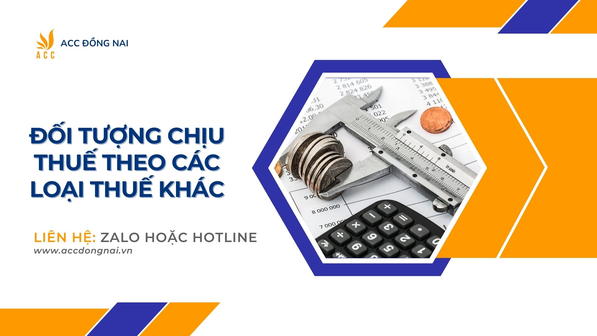 Đối tượng chịu thuế theo các loại thuế khác