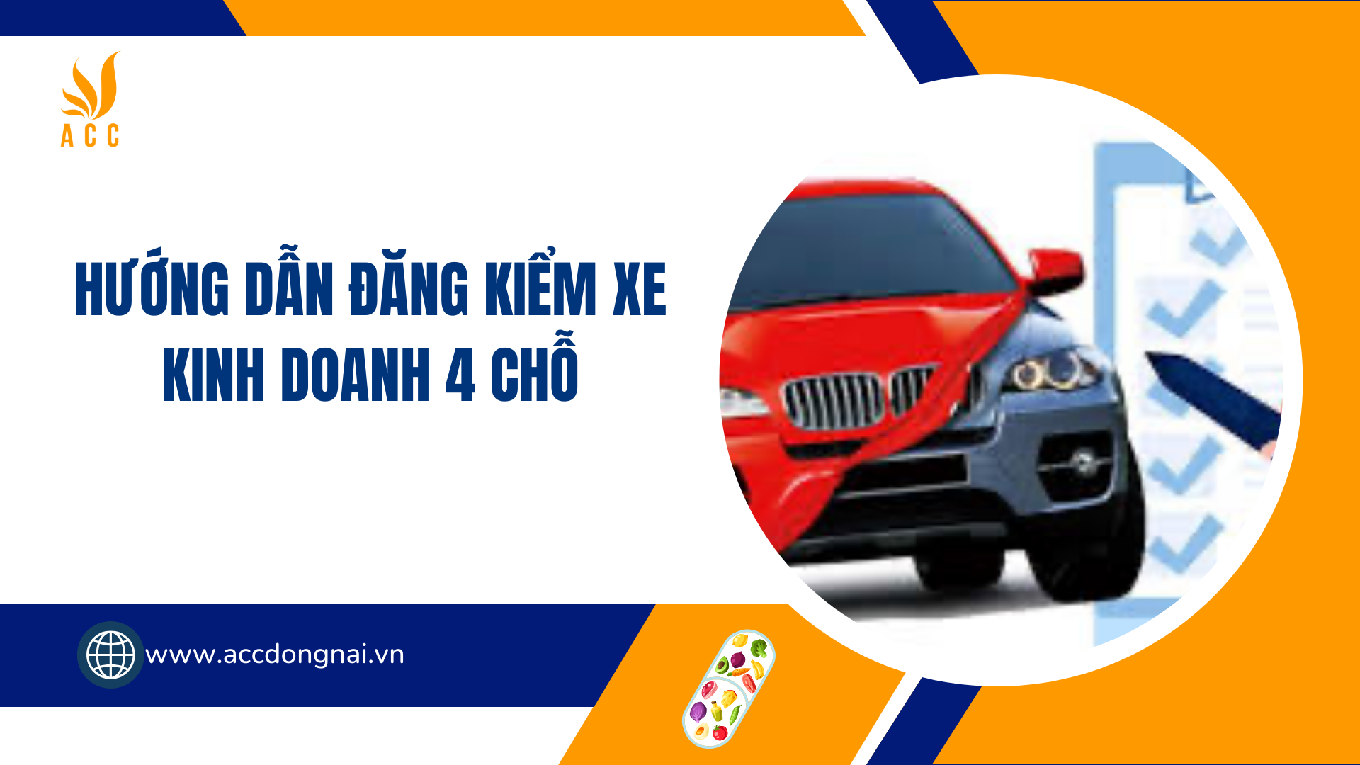 Hướng dẫn đăng kiểm xe kinh doanh 4 chỗ