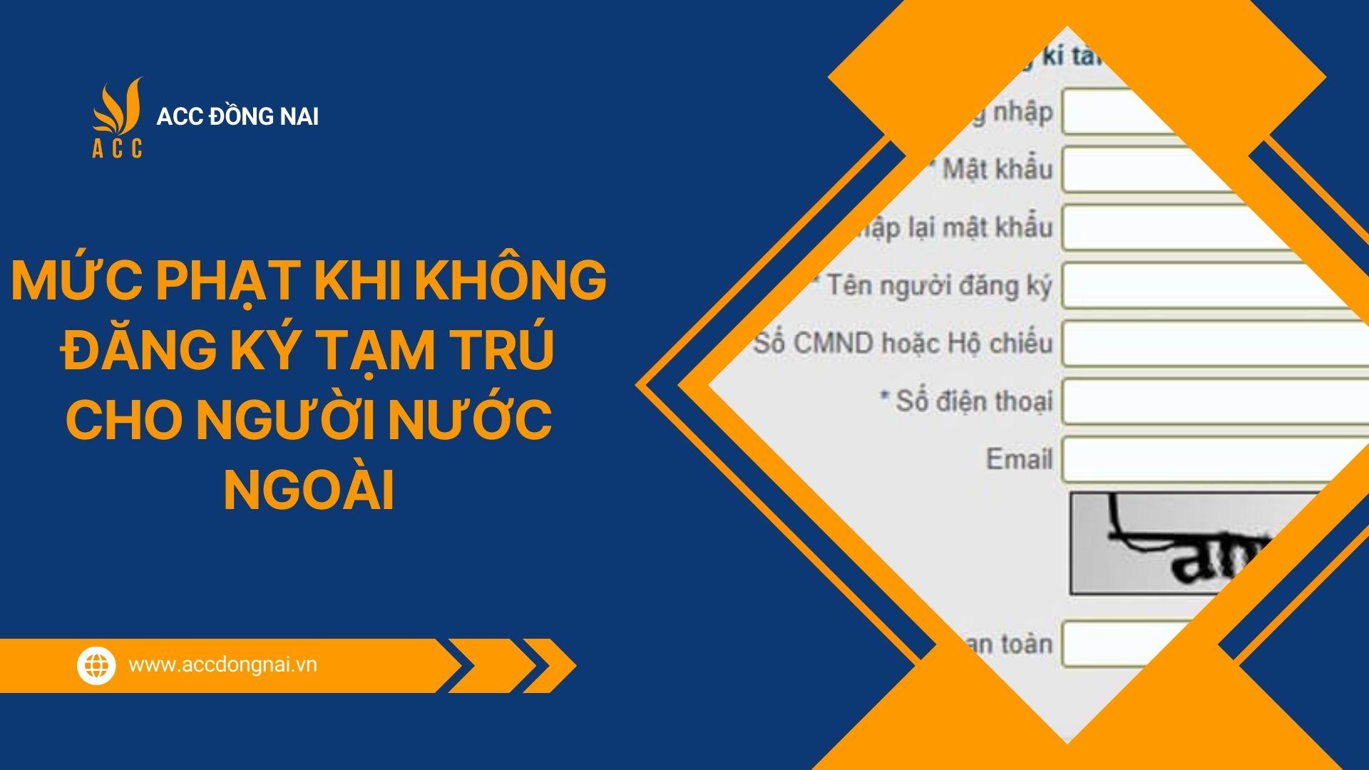 Mức phạt khi không đăng ký tạm trú cho người nước ngoài