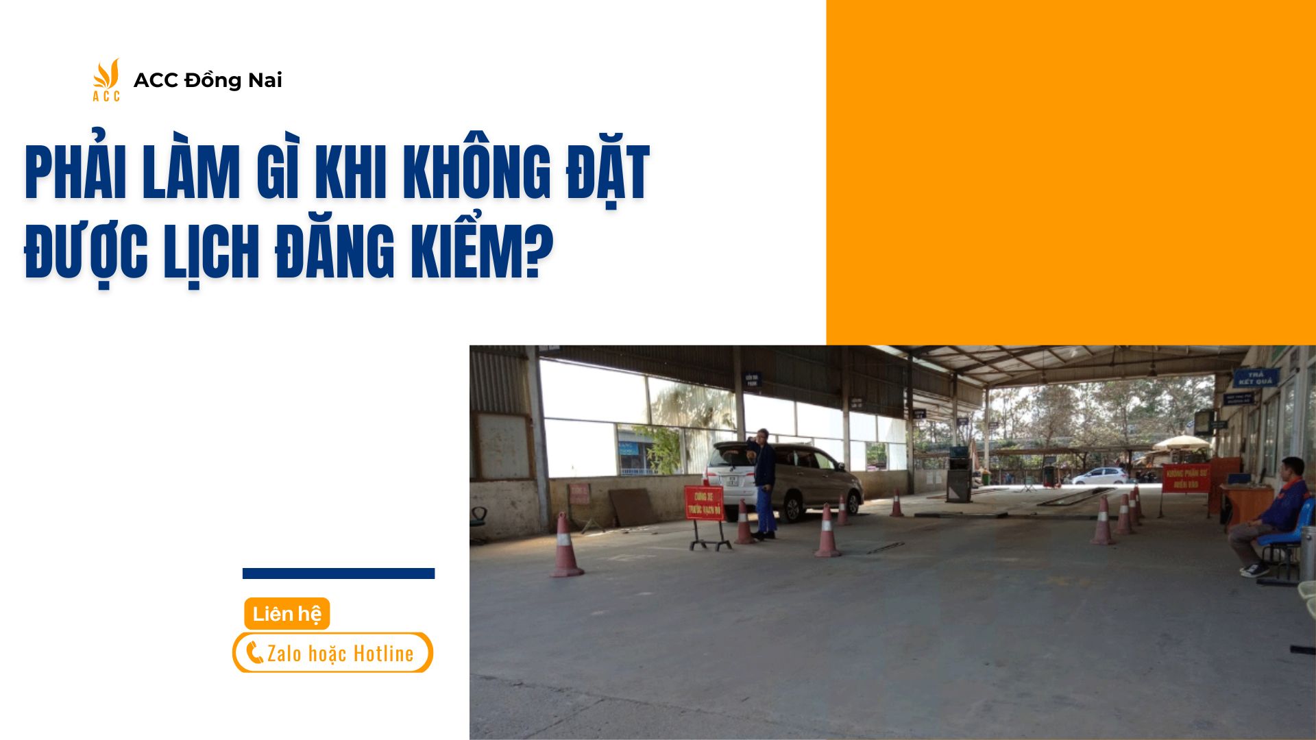 Phải làm gì khi không đặt được lịch đăng kiểm