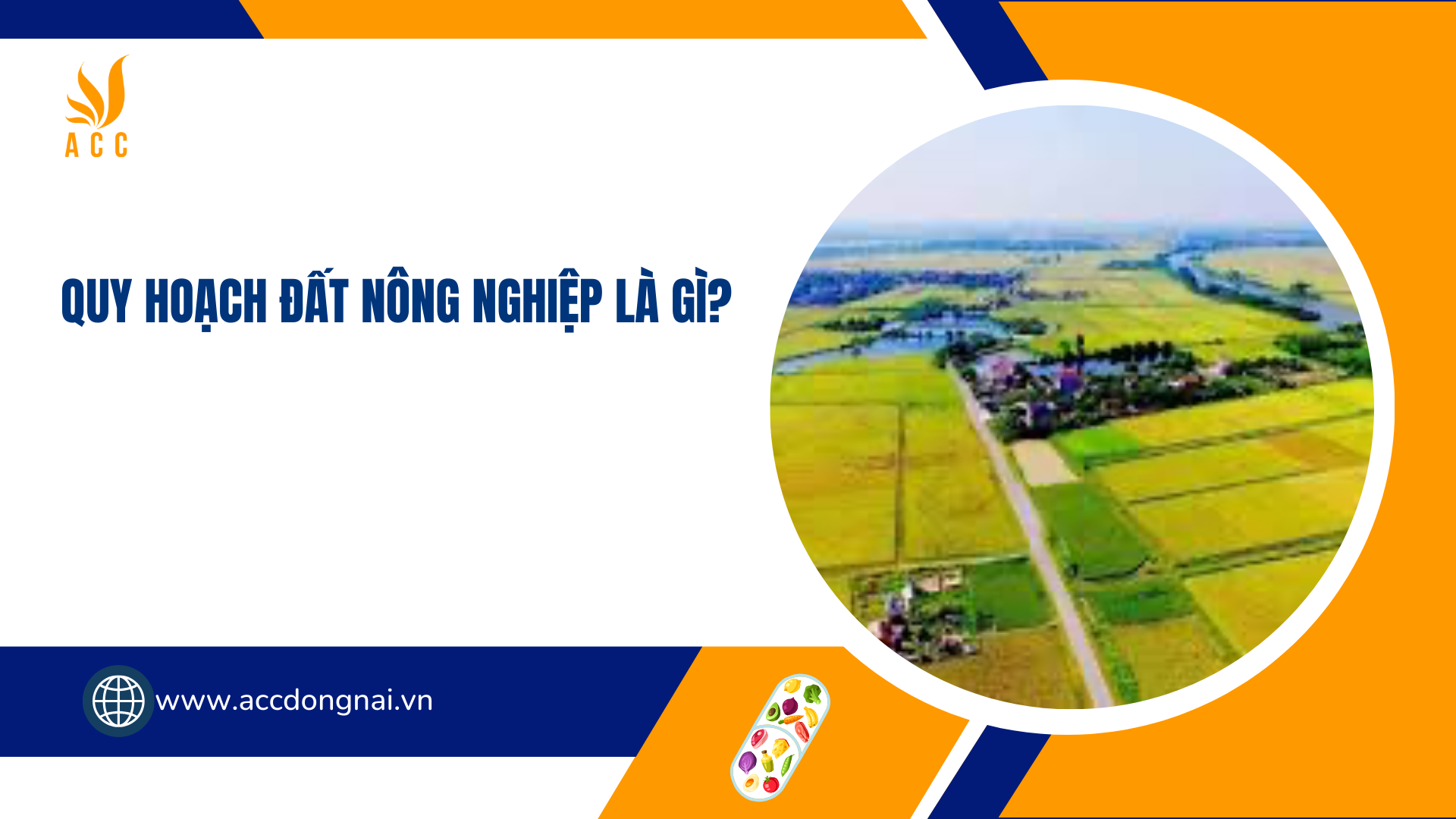 Quy hoạch đất nông nghiệp là gì