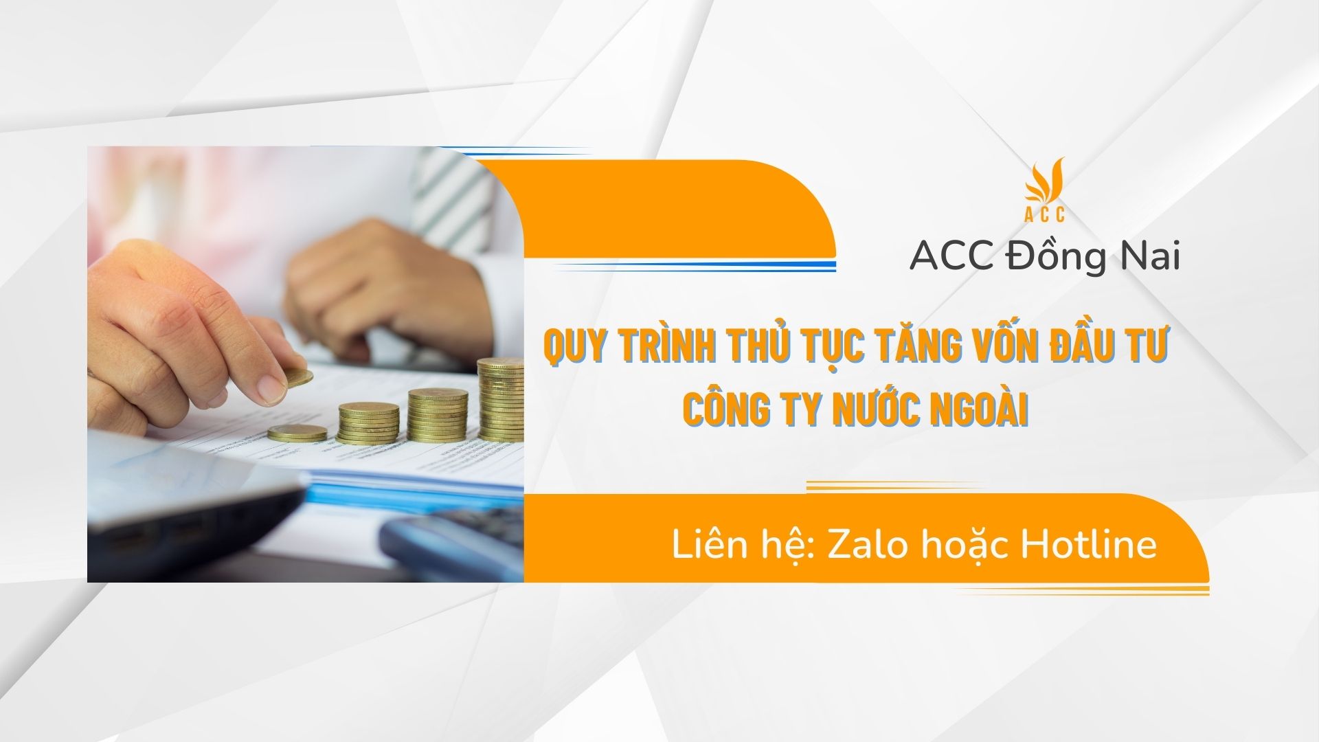 Quy trình thủ tục tăng vốn đầu tư công ty nước ngoài