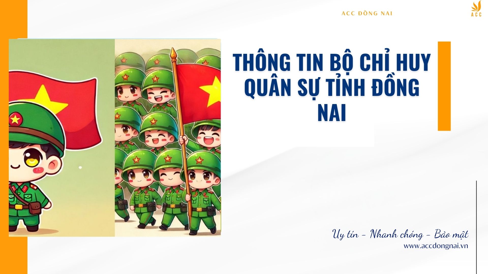 Thông tin Bộ Chỉ huy Quân sự tỉnh Đồng Nai