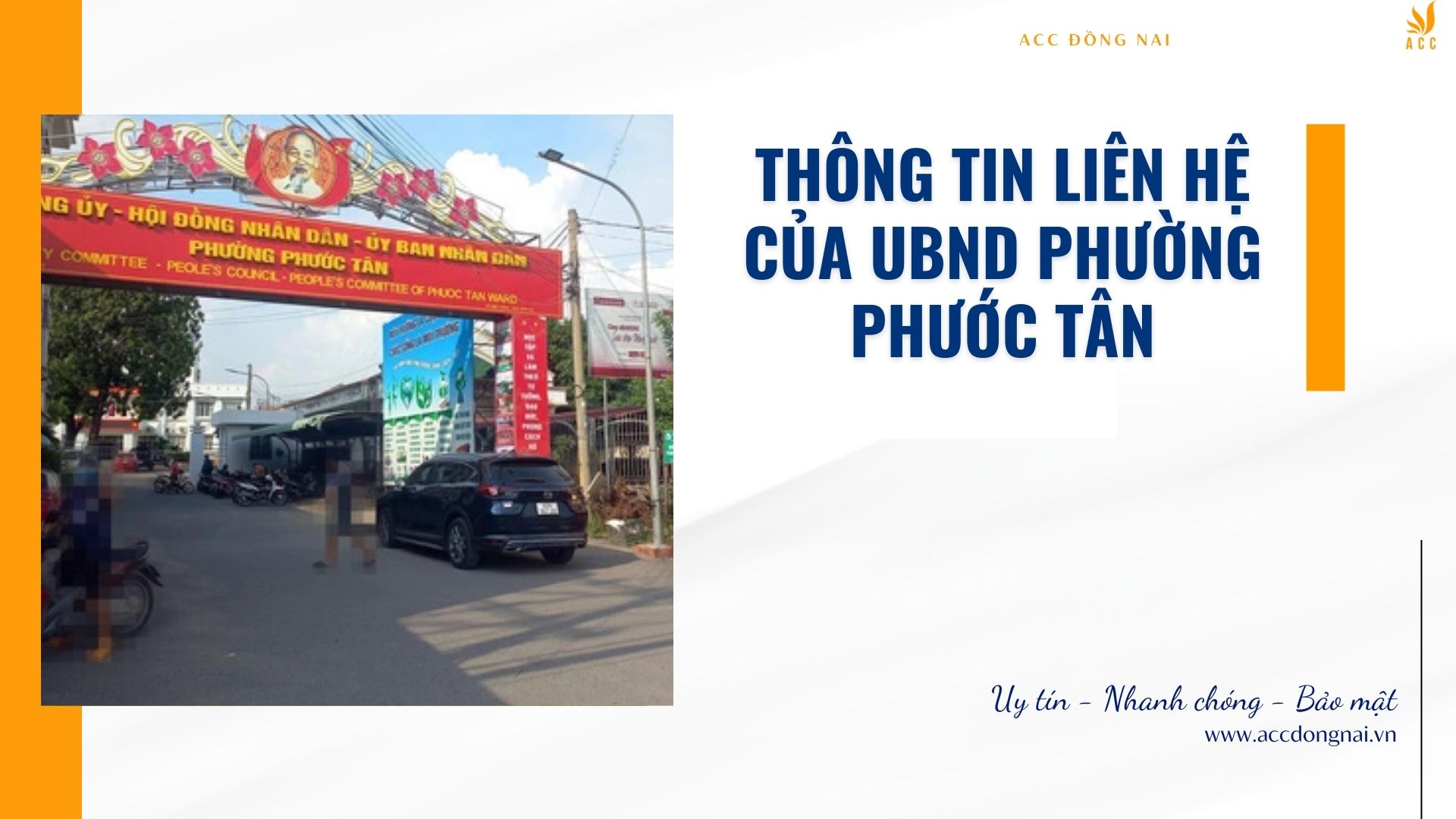 Thông tin liên hệ của UBND phường Phước Tân