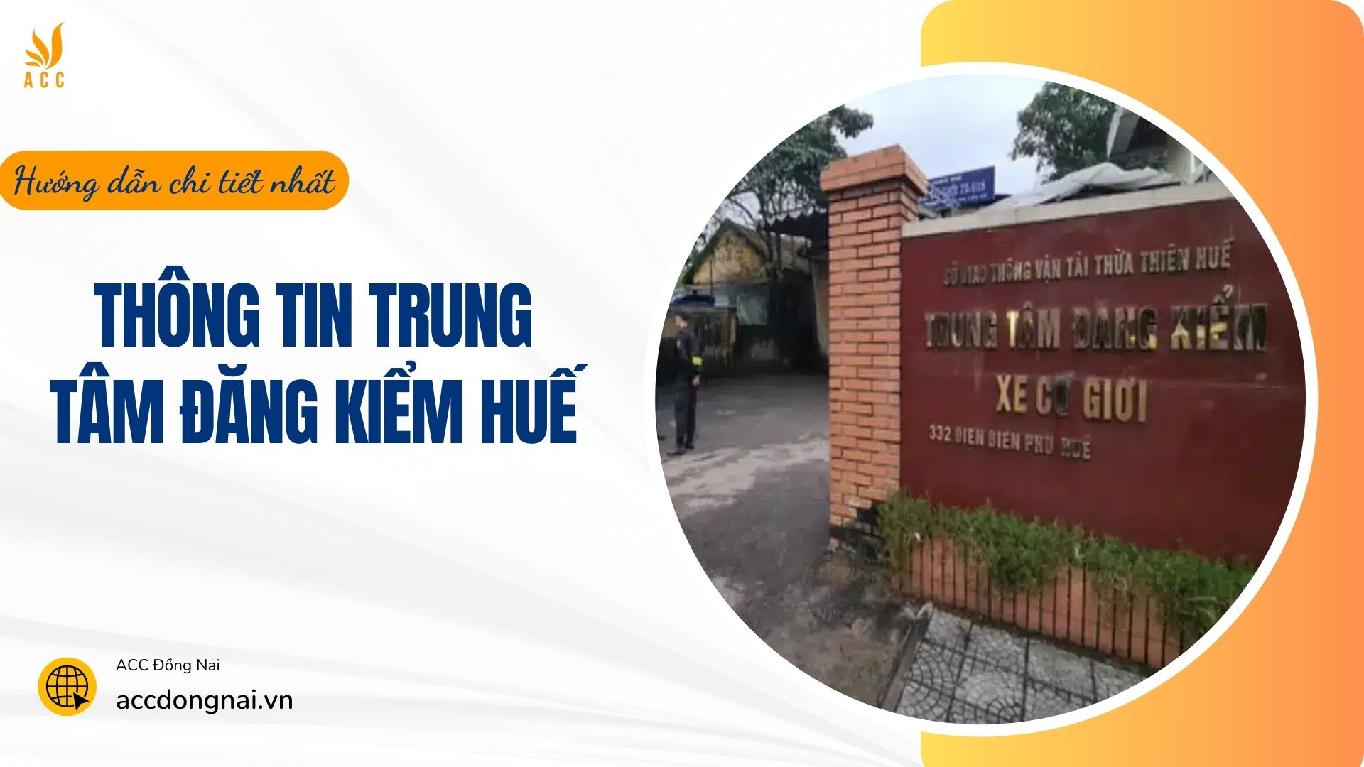 Thông tin trung tâm đăng kiểm Huế