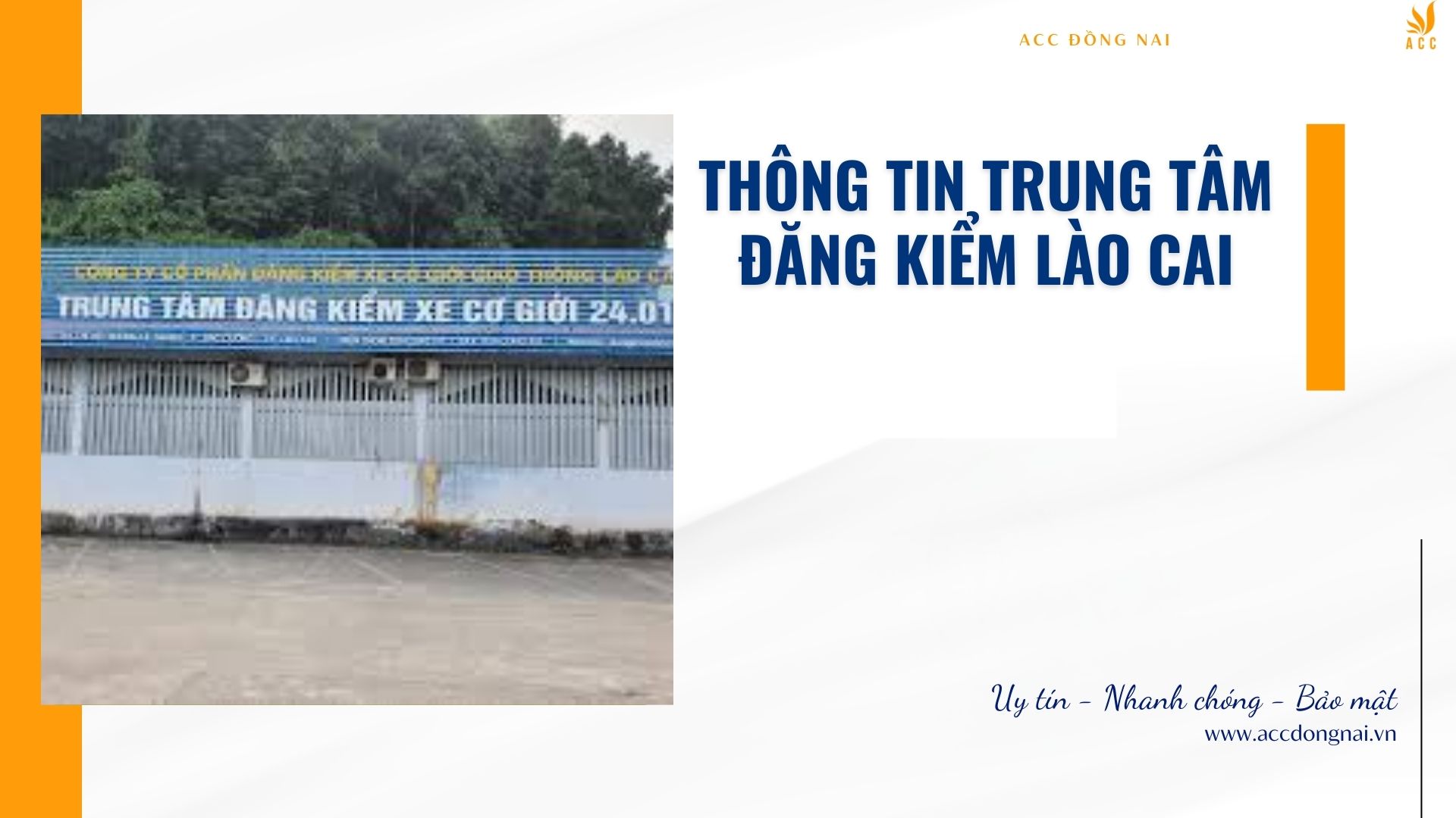 Thông tin trung tâm đăng kiểm Lào Cai