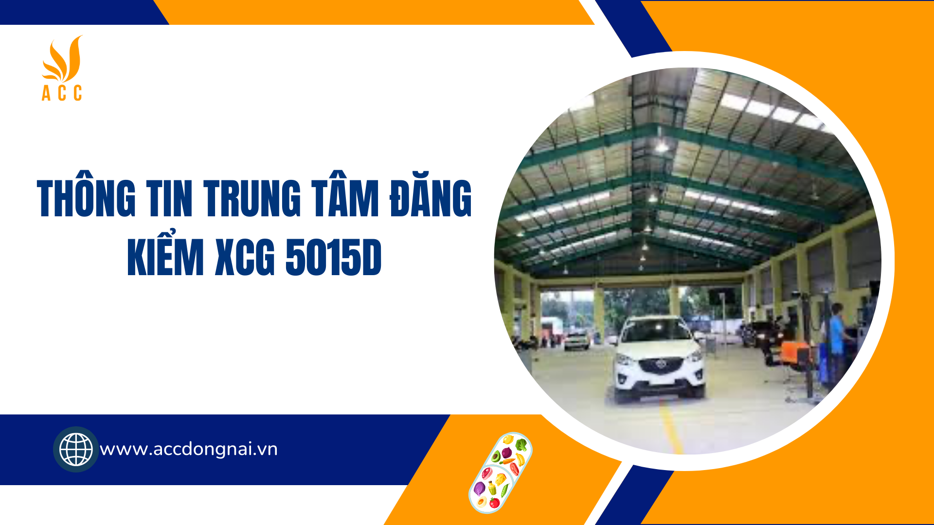 Thông tin trung tâm đăng kiểm XCG 5015D