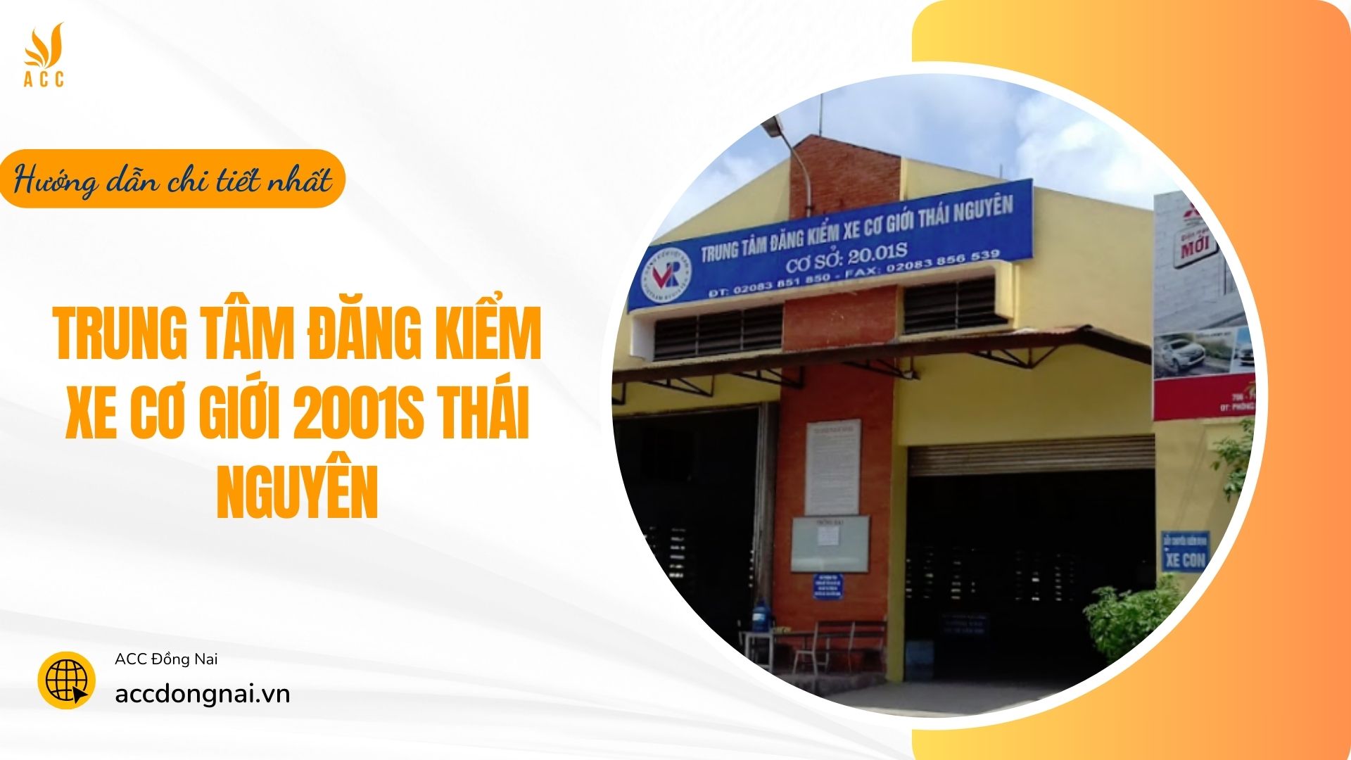 Trung tâm đăng kiểm xe cơ giới 2001s thái nguyên