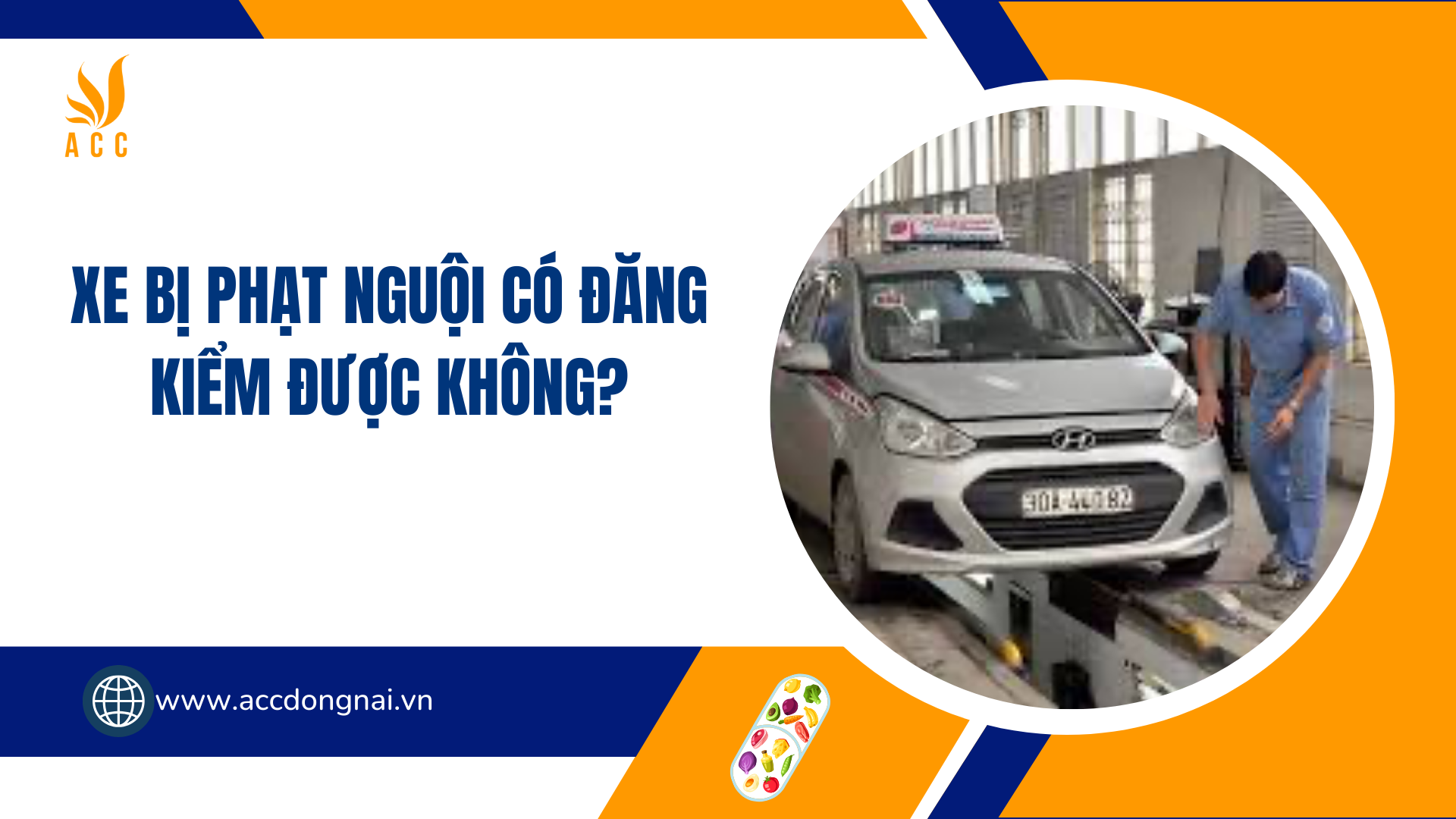 Xe bị phạt nguội có đăng kiểm được không