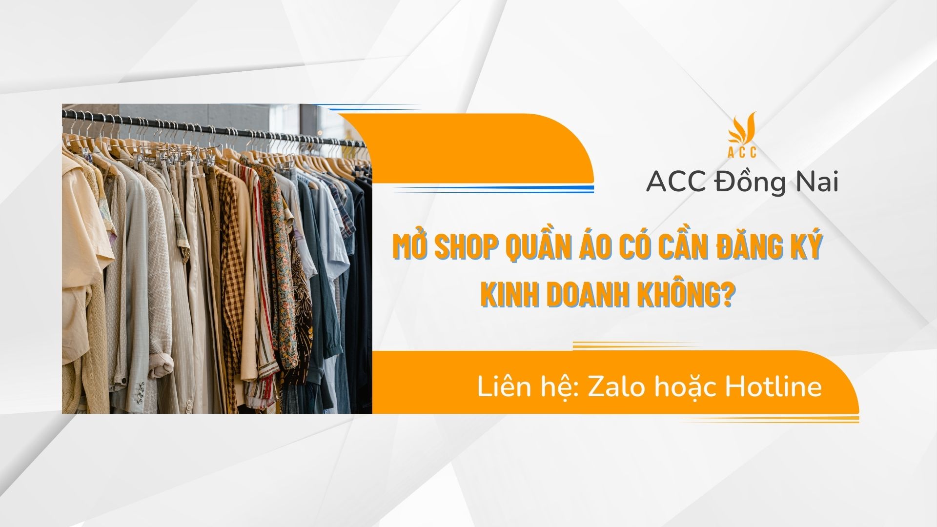 Mở shop quần áo có cần đăng ký kinh doanh không