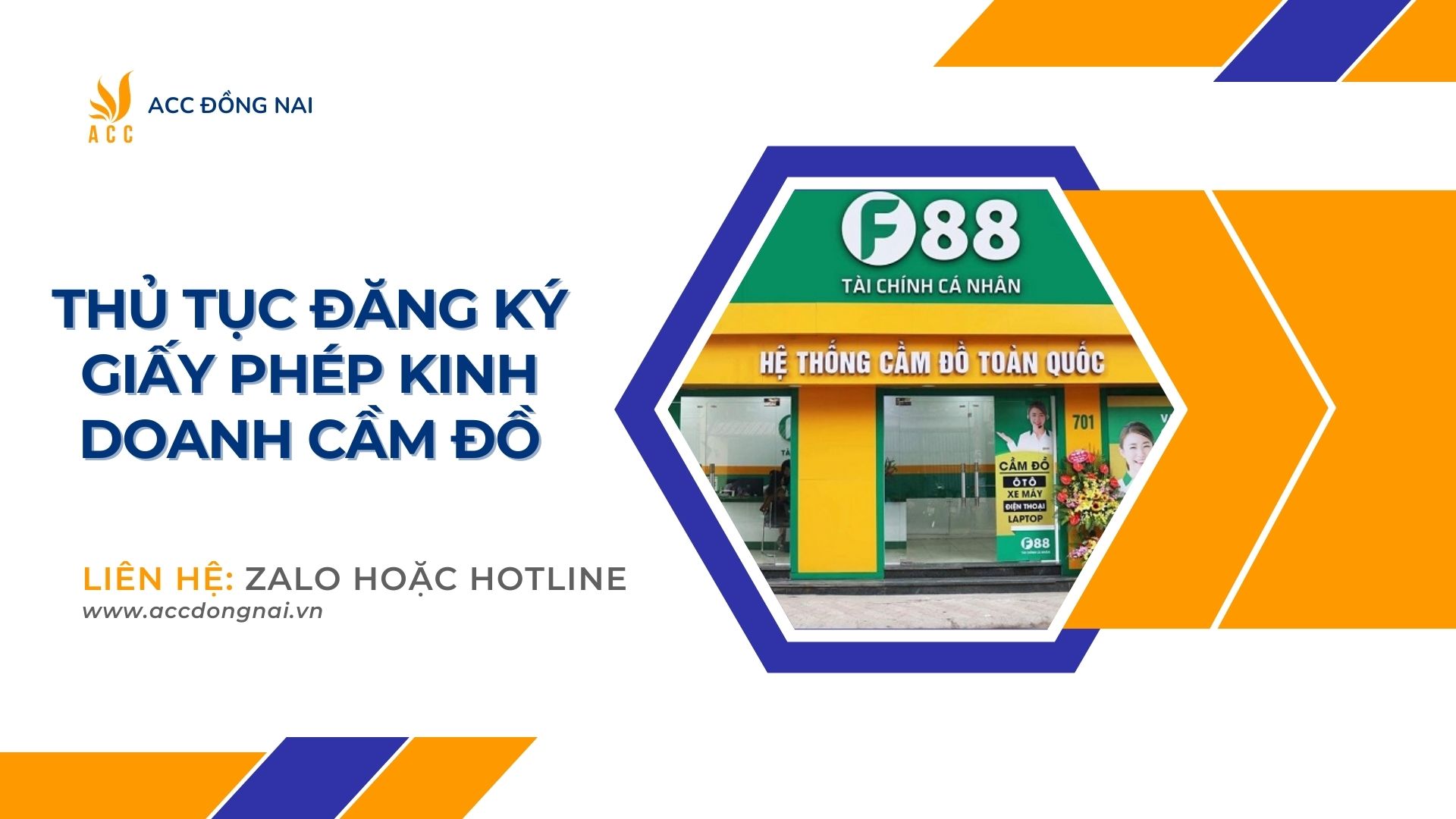 Thủ tục đăng ký giấy phép kinh doanh cầm đồ