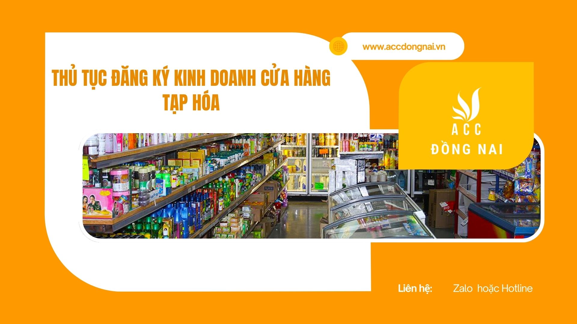 Thủ tục đăng ký kinh doanh cửa hàng tạp hóa