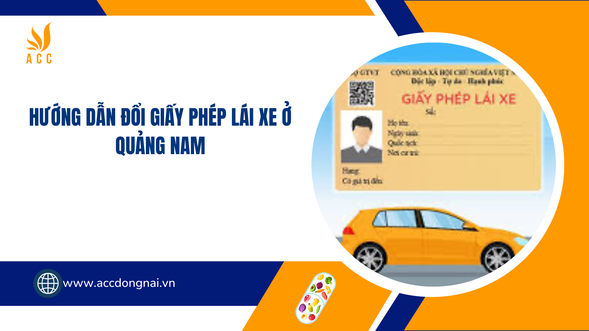 Hướng dẫn đổi giấy phép lái xe ở quảng nam