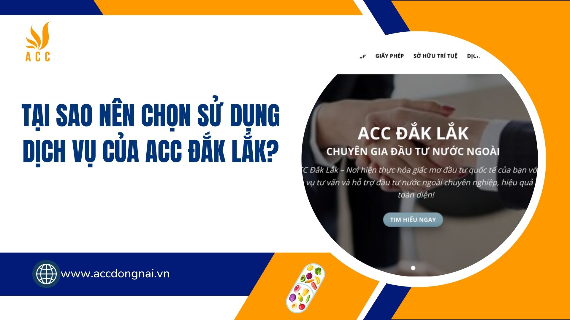 Tại sao nên chọn sử dụng dịch vụ của ACC Đắk Lắk