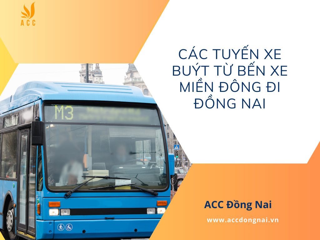 Các tuyến xe buýt từ bến xe Miền Đông đi Đồng Nai_