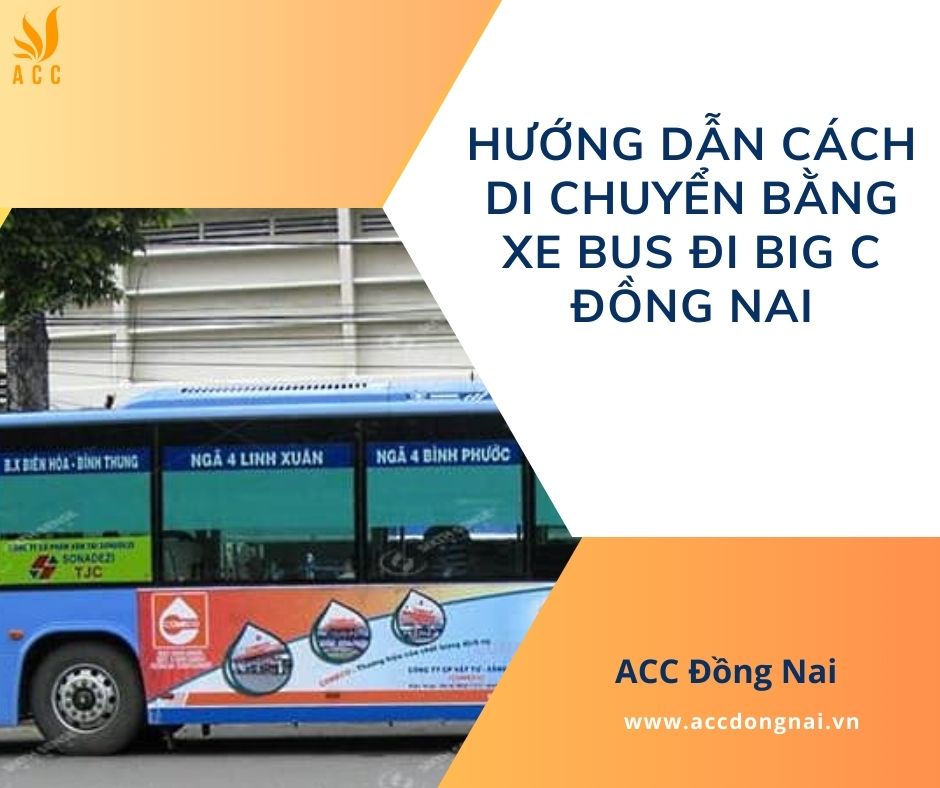 Hướng dẫn cách di chuyển bằng xe bus đi Big C Đồng Nai