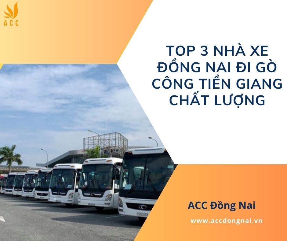 Top 3 nhà xe Đồng Nai đi Gò Công Tiền Giang chất lượng