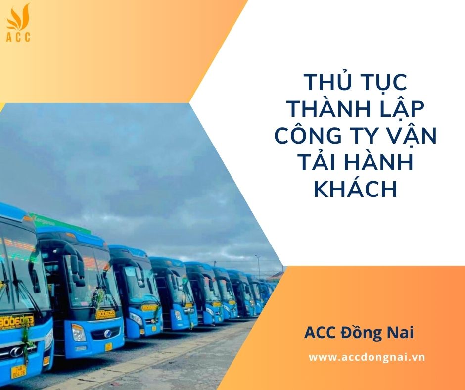 Thành lập công ty vận tải hành khách