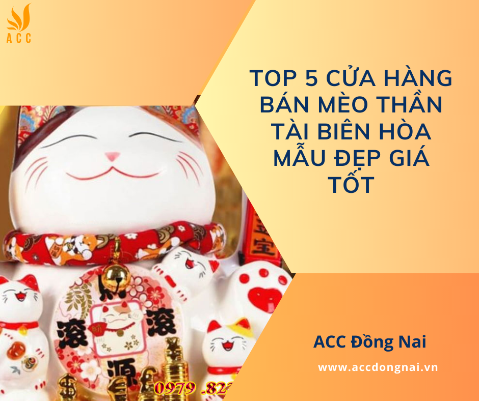 Top 5 cửa hàng bán mèo thần tài Biên Hòa mẫu đẹp giá tốt