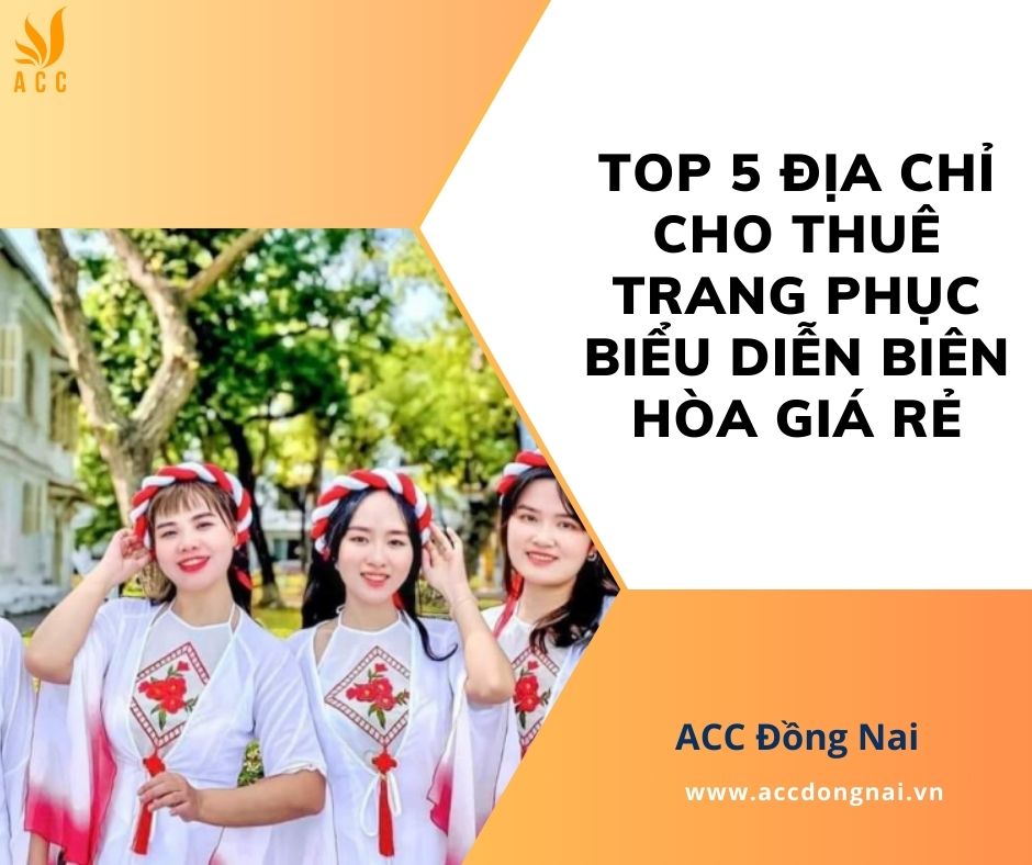 Cho thuê trang phục biểu diễn Biên Hòa