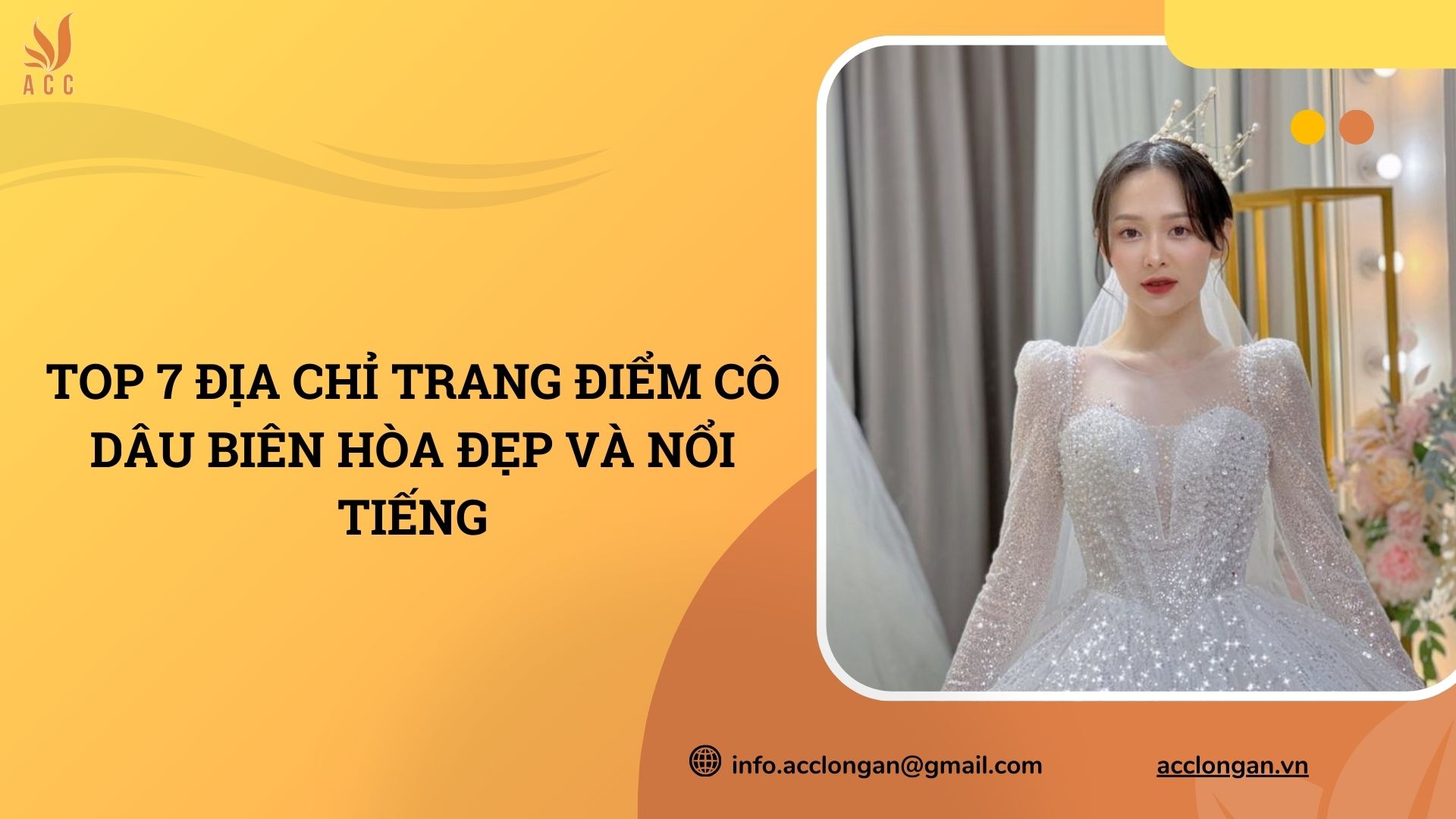Trang điểm cô dâu Biên Hòa