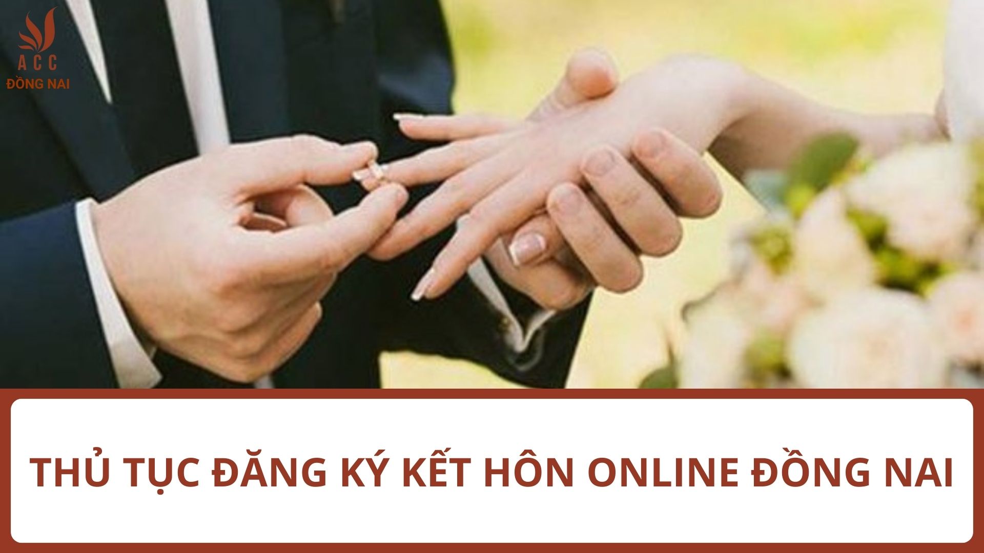 Thủ tục đăng ký kết hôn online Đồng Nai