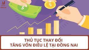 Thủ tục thay đổi tăng vốn điều lệ tại Đồng Nai