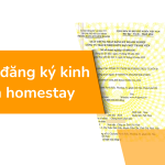 Thủ tục đăng ký kinh doanh homestay