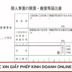 Thủ tục xin giấy phép kinh doanh online ở Nhật